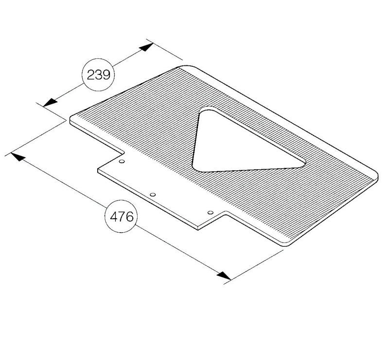 NEO FOLD 110 kg - Lithium El trappesækkevogn inkl. bremse, batteri og lader